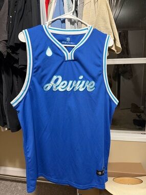 Revive Blue Basketball Jersey